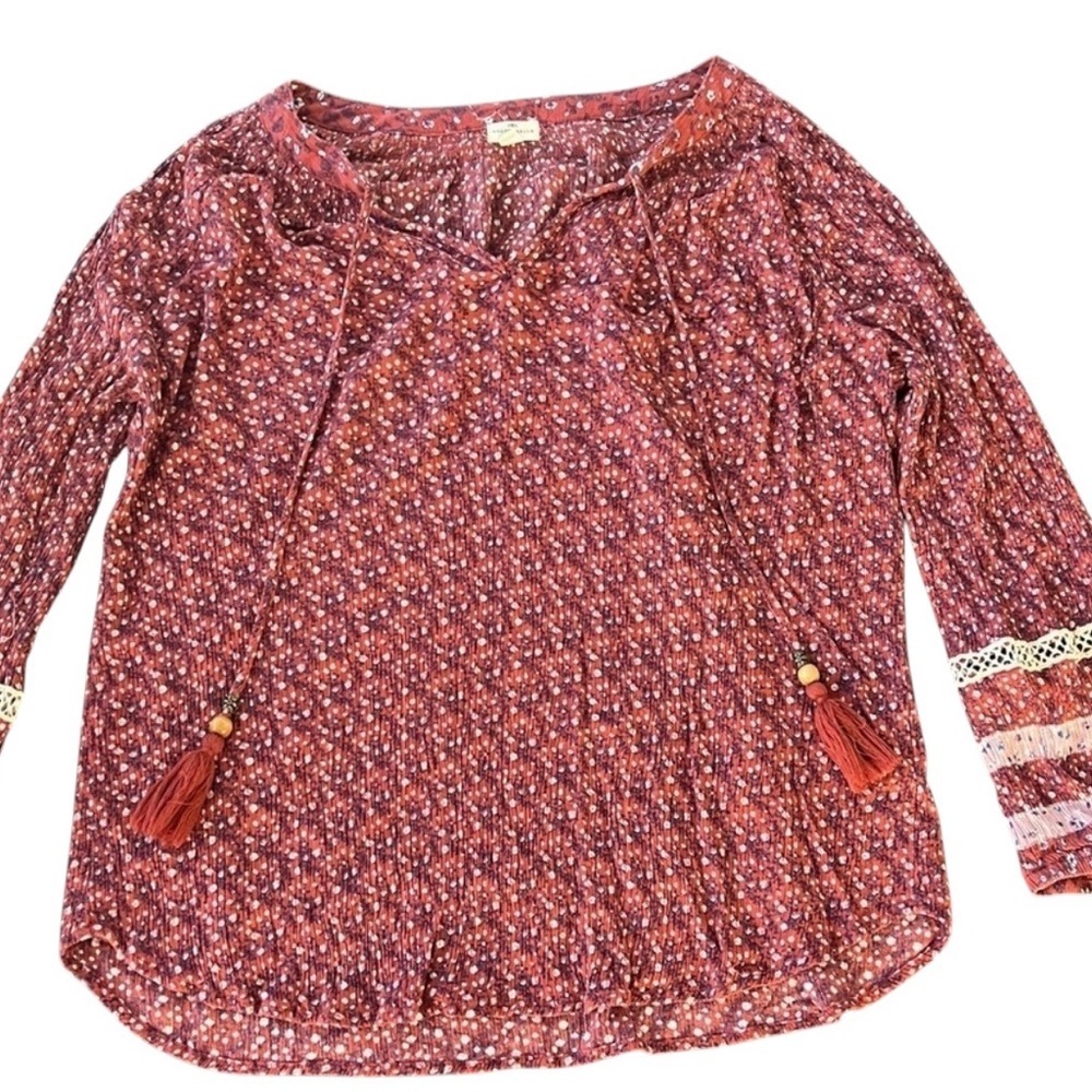 Womens Mason & Belle peasant top size XL